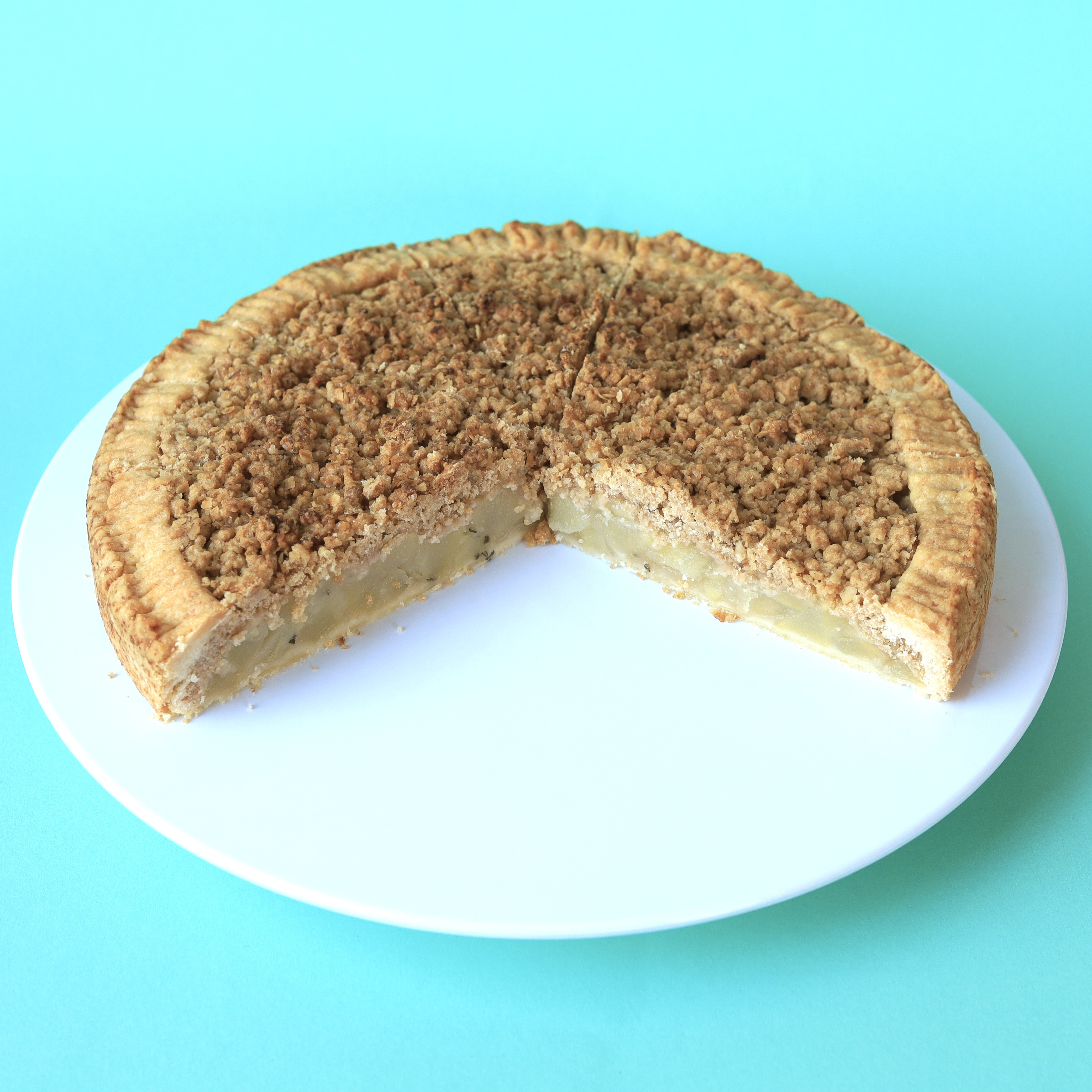 Pear rosmary pie